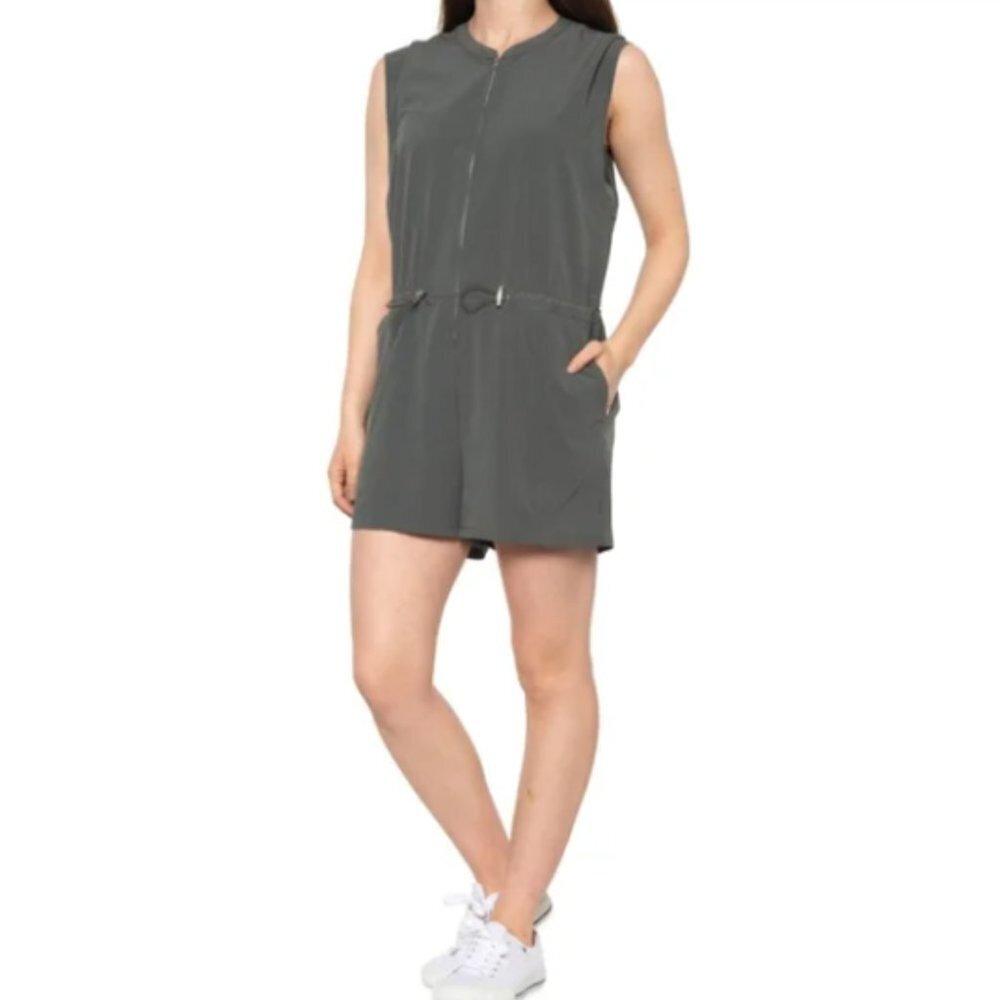C&C California Women's Mesh Ripstop Romper - M